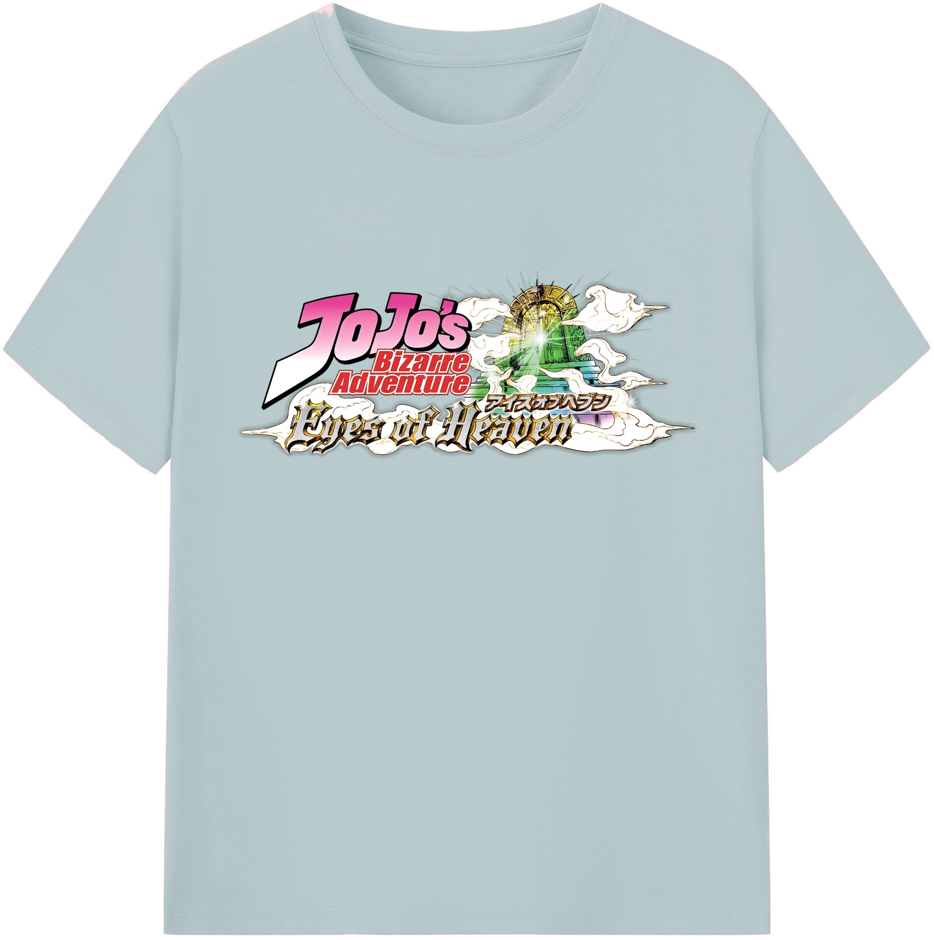 （画像用） ジョジョの奇妙な冒険 JoJo's Bizarre Adventure 綿100％半袖Tシャツ（フロントプリント）